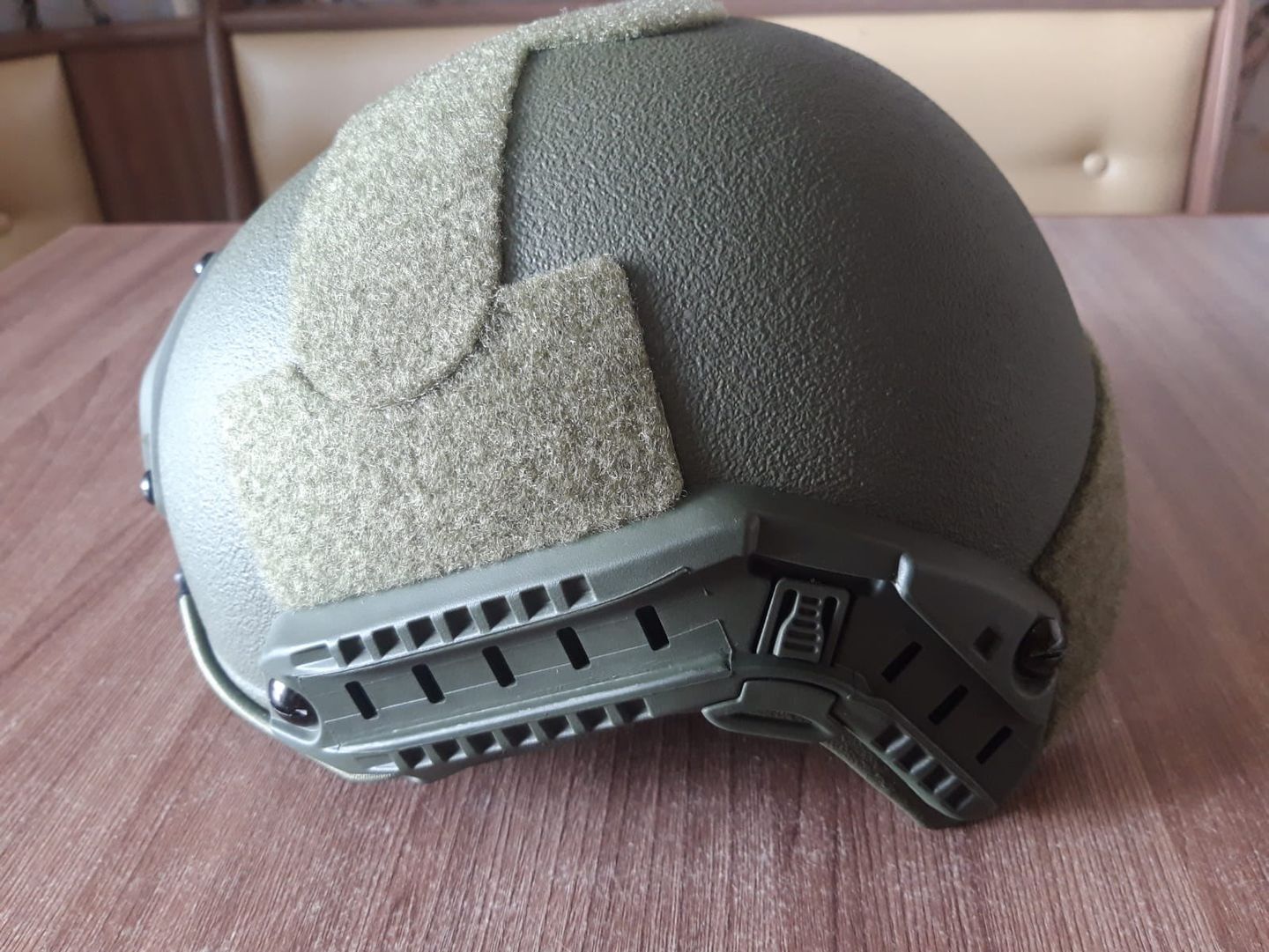 Customer photo review of Casque militaire pare-balles IIIA