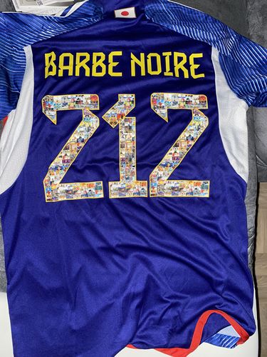 Customer photo review of Maillot Japon 2022/23 - DOMICILE - Flocage animé