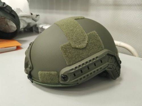 Customer photo review of Casque militaire pare-balles IIIA