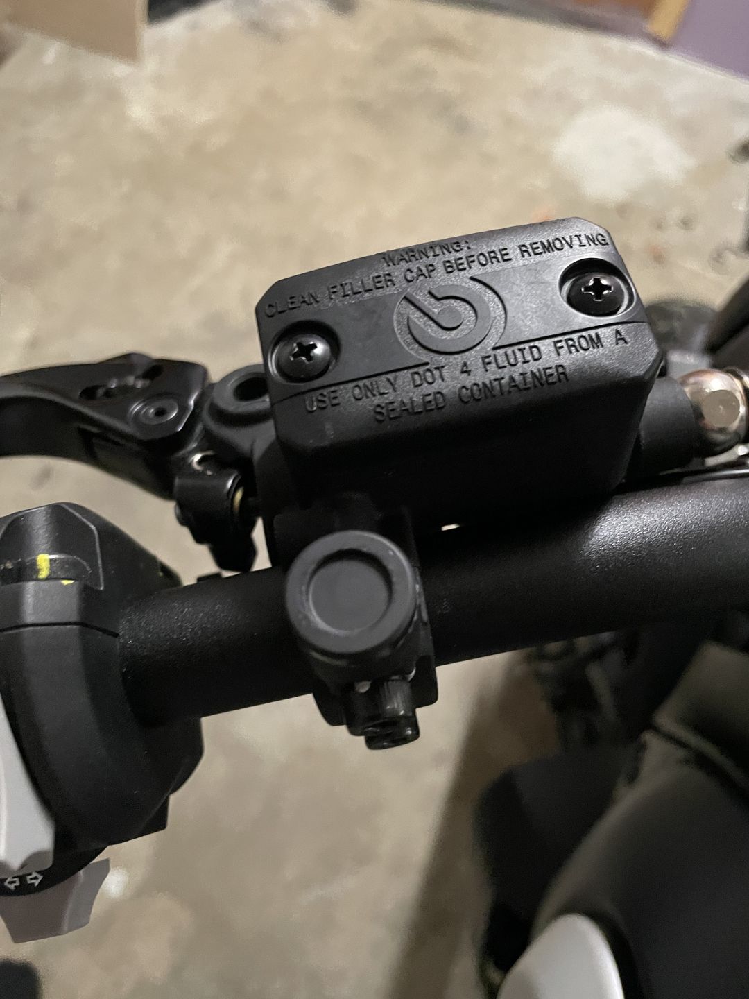Customer photo review of Motorcycle Mirror Hole Block Off Plugs