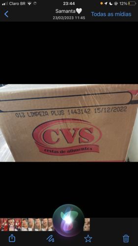 Customer photo review of Cesta Kit Limpeza Plus