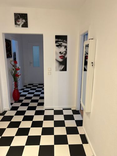 Customer photo review of Acrylglasbild | Schöne Geheimnisvolle | Panoramahochformat