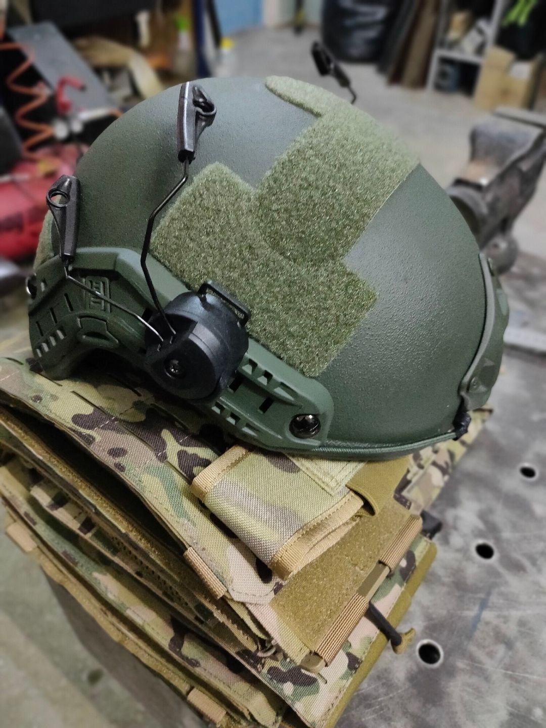 Customer photo review of Casque militaire pare-balles IIIA