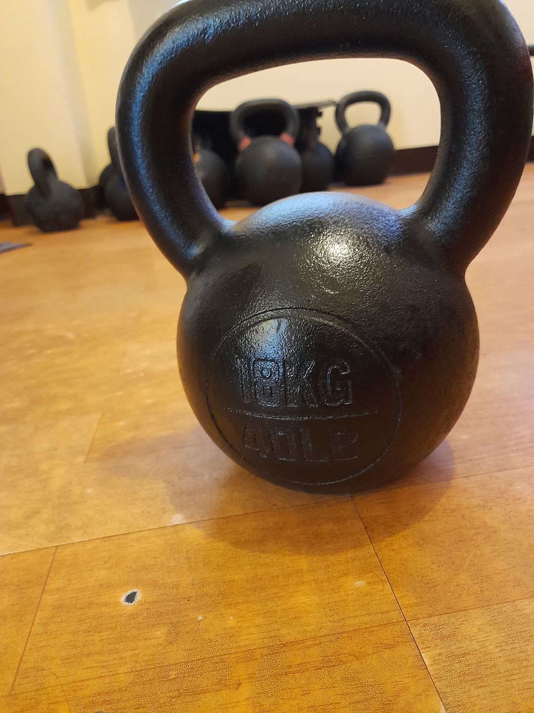 Customer photo review of Rogue Kettlebells E-Coat