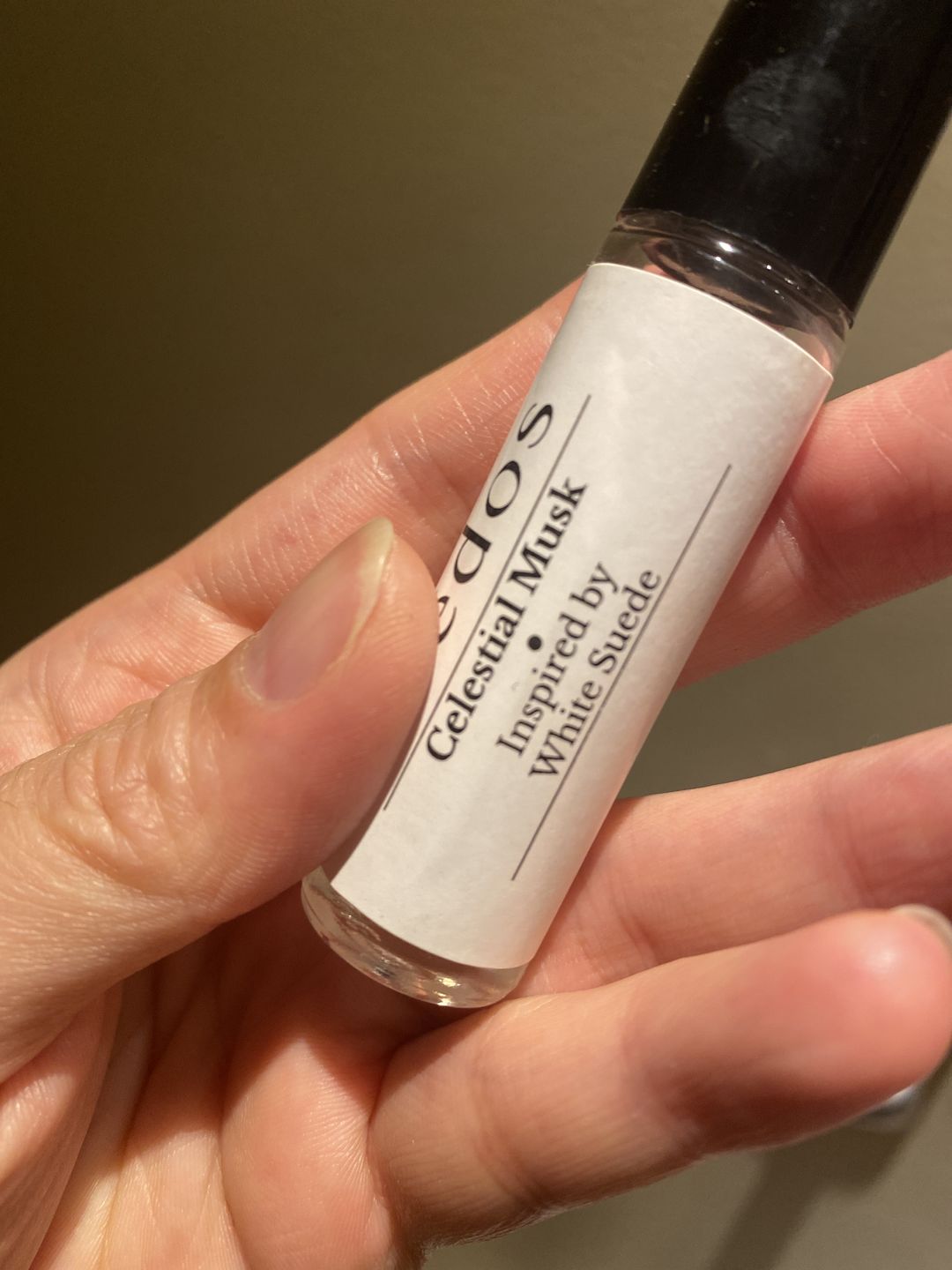 Customer photo review of CELESTIAL MUSK PERFUME OIL