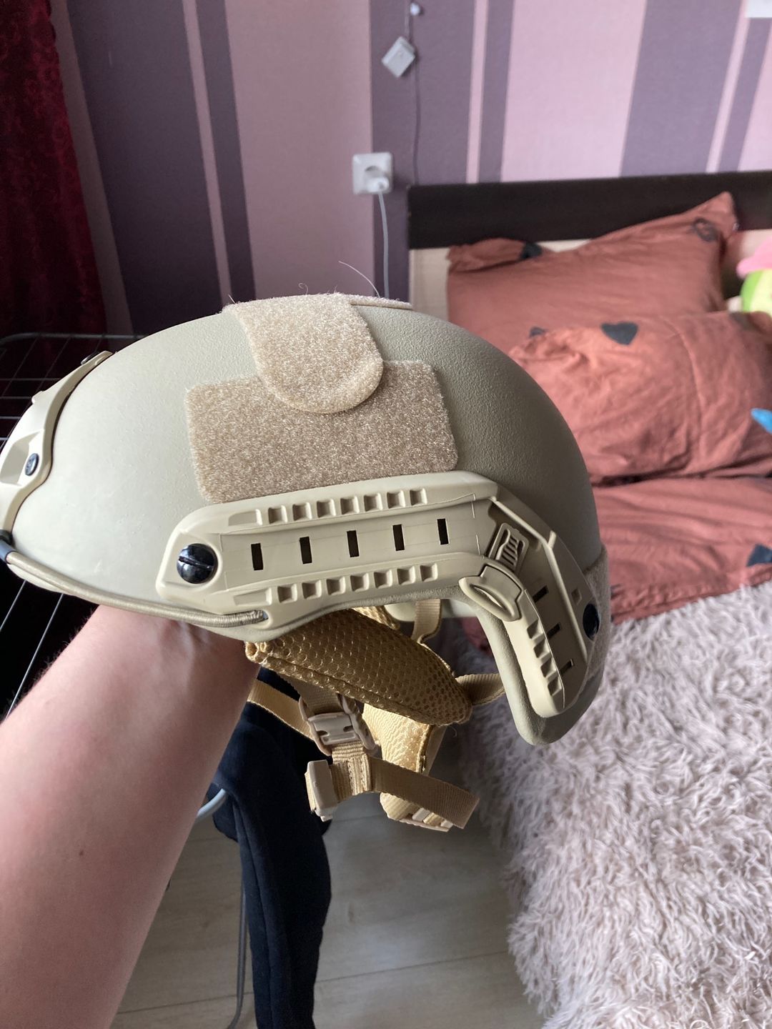 Customer photo review of Casque militaire pare-balles IIIA