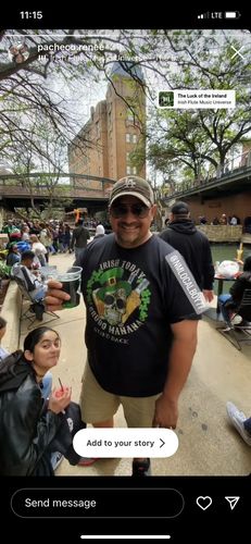 Customer photo review of Premium Irish Today Crudo Manana St. Patrick's Tee