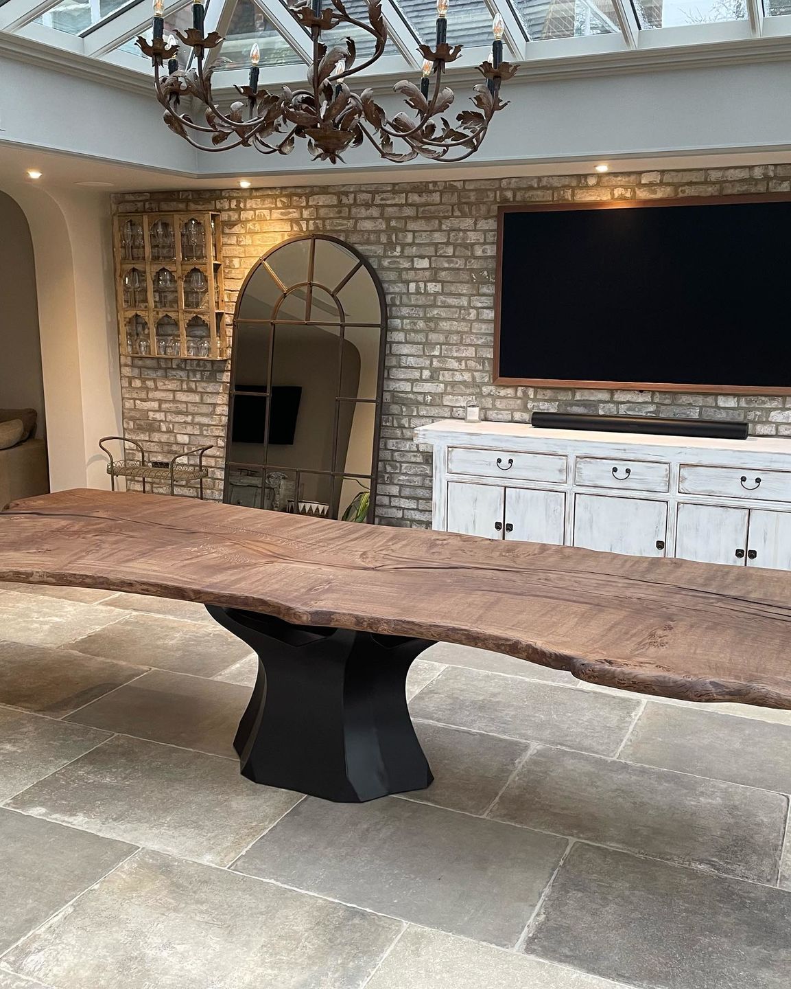 Customer photo review of Metal Table Base - 303 Namu - 31, 22, 28H inch - Flowyline