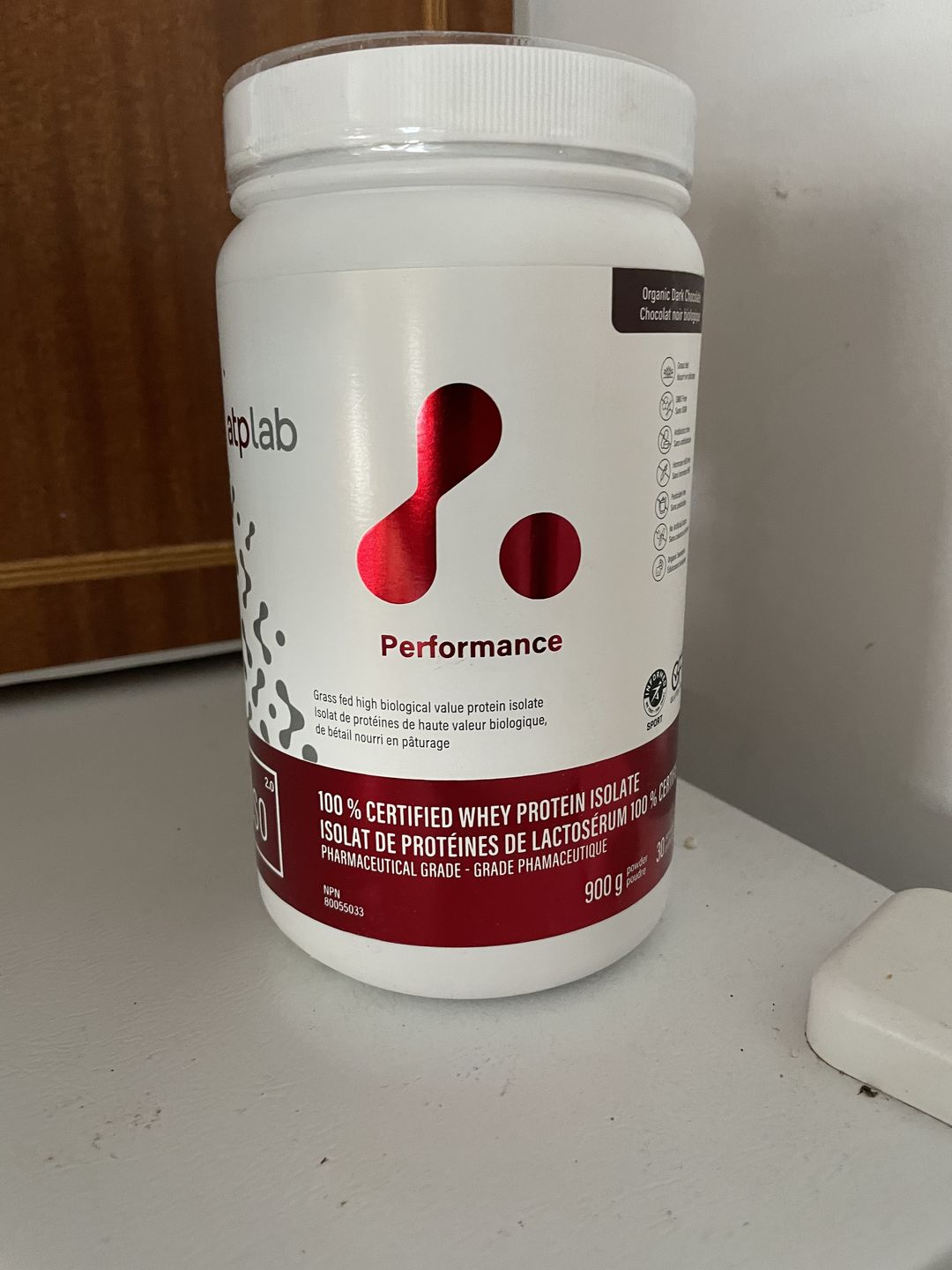 Customer photo review of ATP LAB - Protéine Isolate 900g