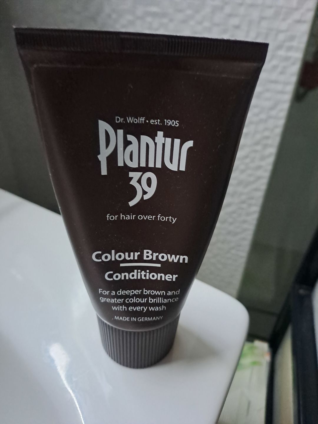 Customer photo review of Plantur 39 Colour Brown Colour Conditioner (150ml)
