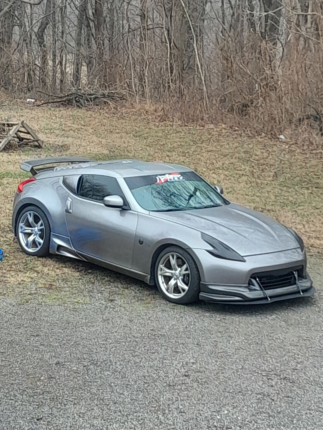 Customer photo review of HardTuned Window Banner - JDM Stripe