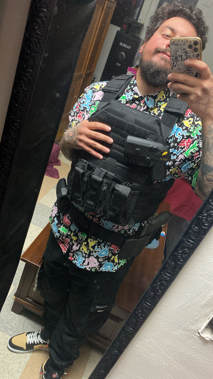Customer photo review of RTS Tactical Ceramic NIJ 0101.06 Level IV Rifle Protection Plate Insert - 11 X 14