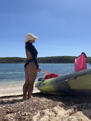 Customer photo review of Luna Long Sleeve Swimwear