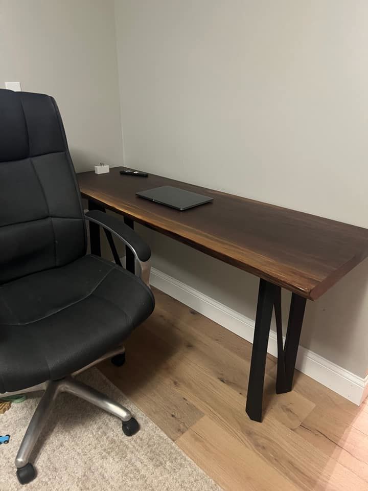Customer photo review of Metal Console Table Legs - 210 Norah - 11W, 28H inch - Set of 2 pcs - Flowyline