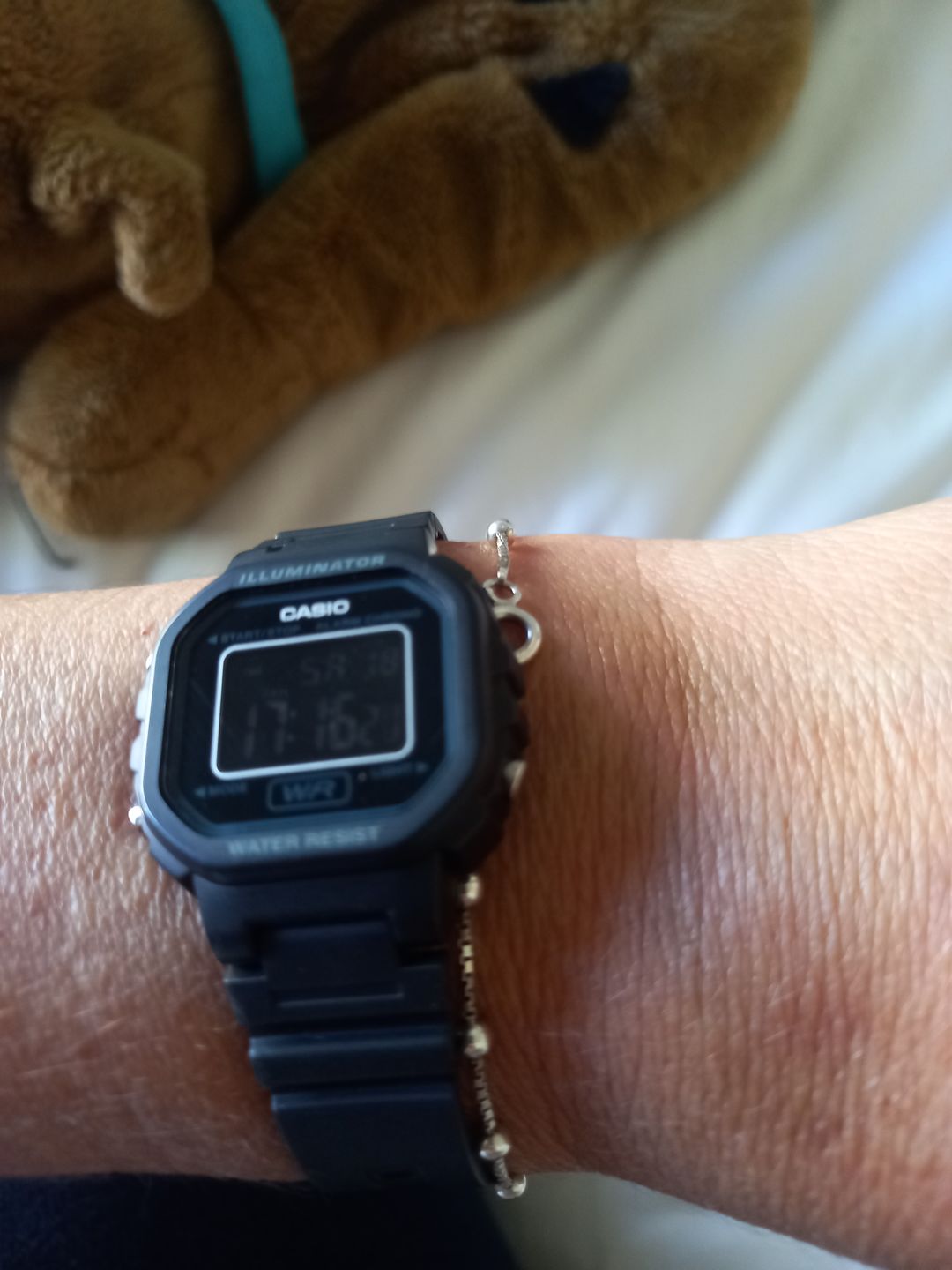 Customer photo review of Reloj Casio Vintage LA-20WH-1BDF Negro