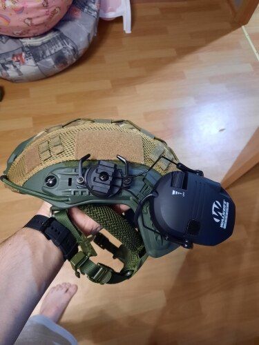 Customer photo review of Casque militaire pare-balles IIIA