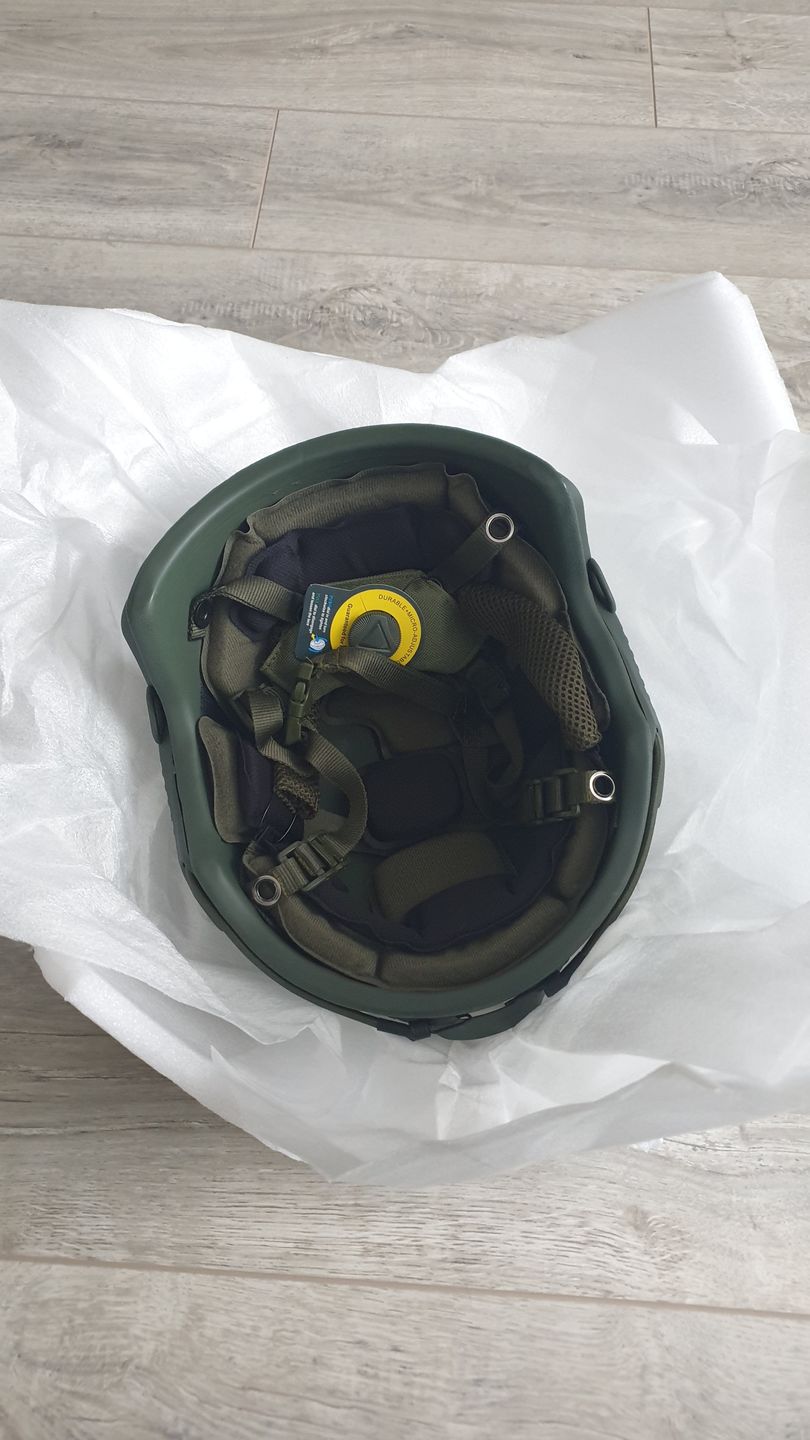 Customer photo review of Casque militaire pare-balles IIIA