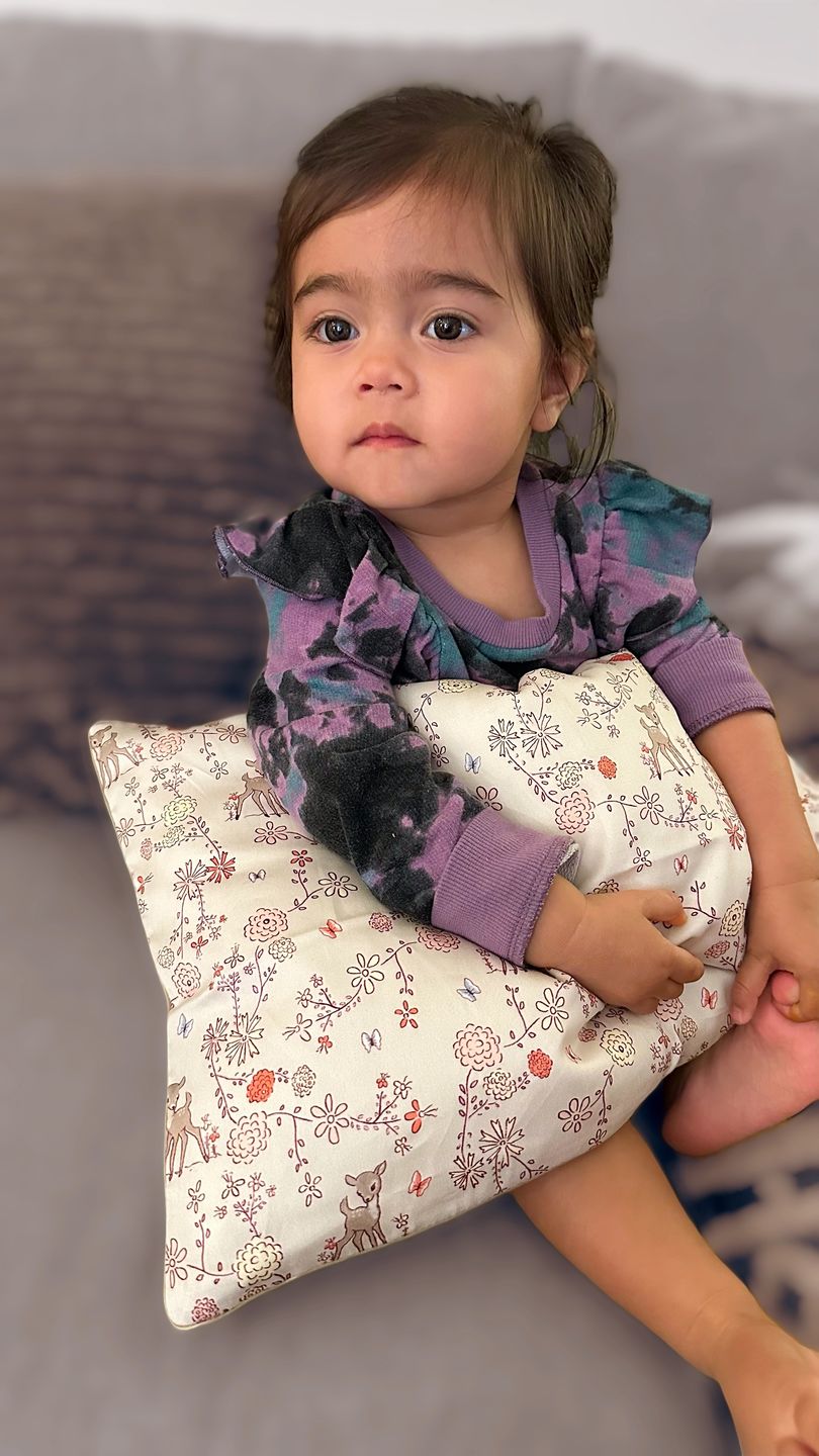 Customer photo review of Toddler Pillow Down Insert