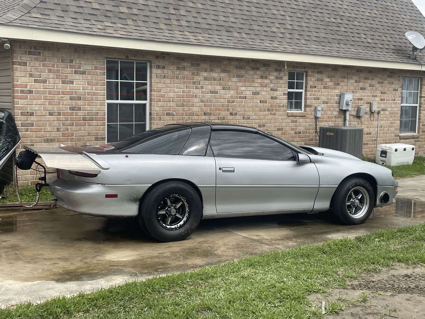 Customer photo review of 1993-2002 4th Gen Camaro 15" Strutless Drag Wing w/ Adjustable Wicker 31-180