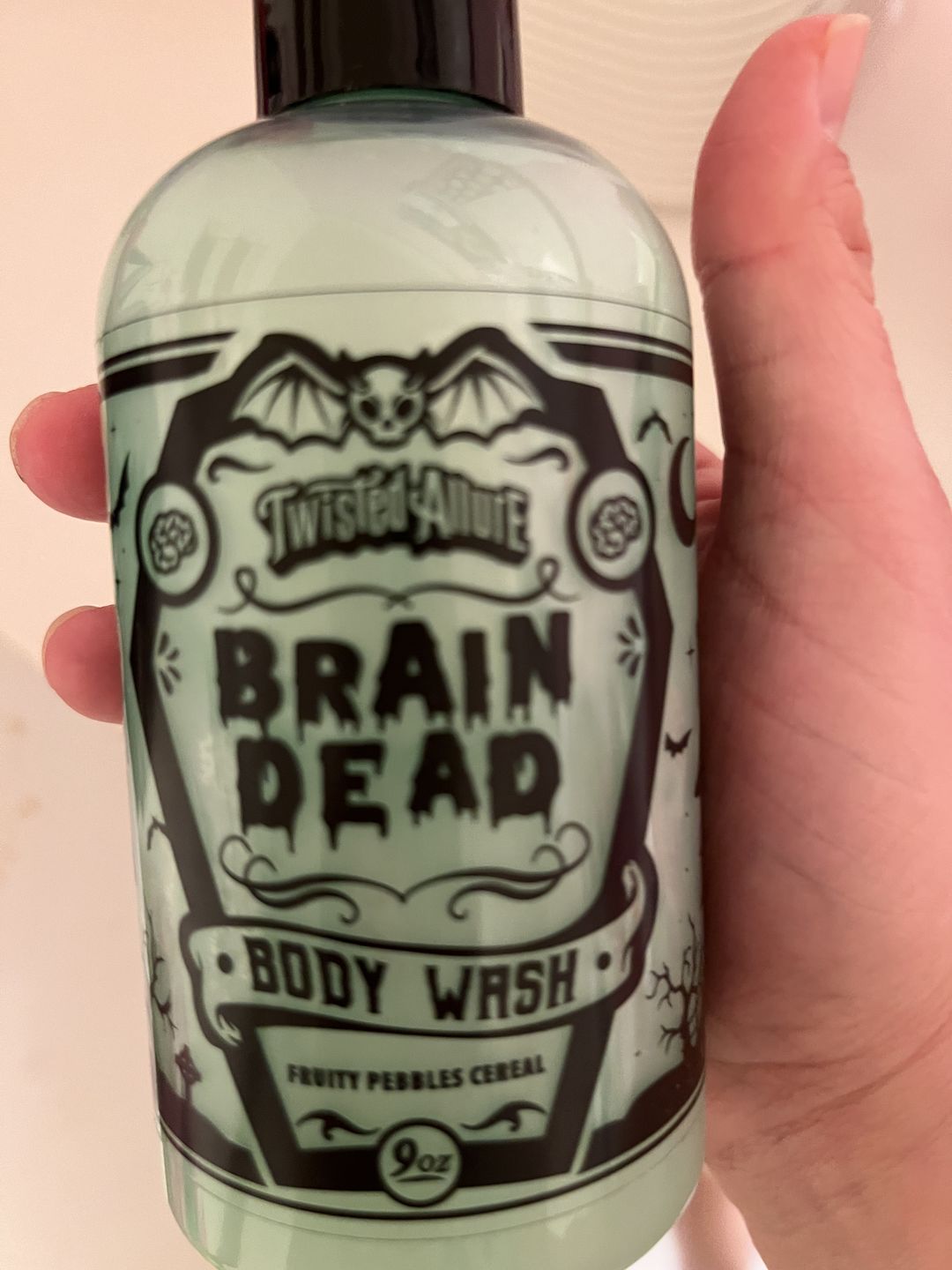 Customer photo review of Brain Dead Body Wash (Fruity Pebbles Cereal)