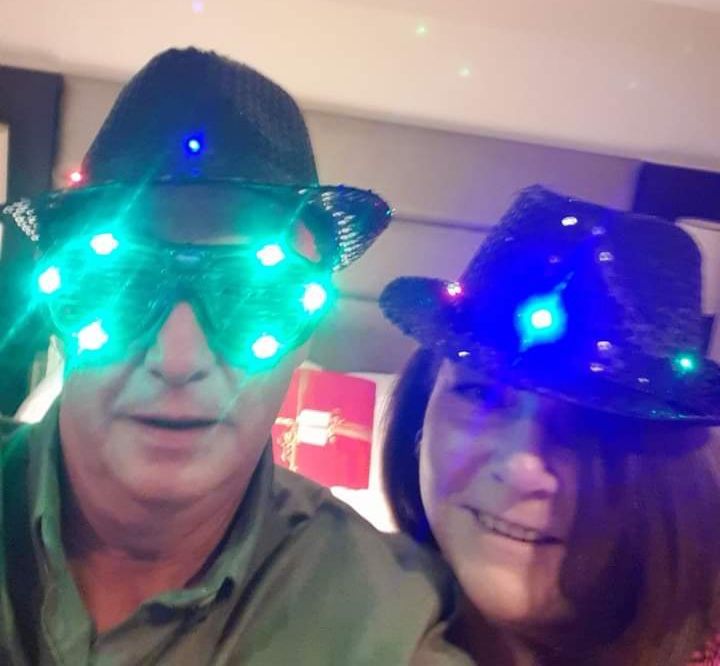 Customer photo review of LED Light Up Shutter Glasses, Assorted