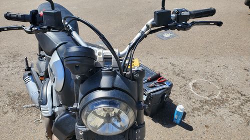 Customer photo review of Ducati Scrambler Turn Signal Adapter Kit