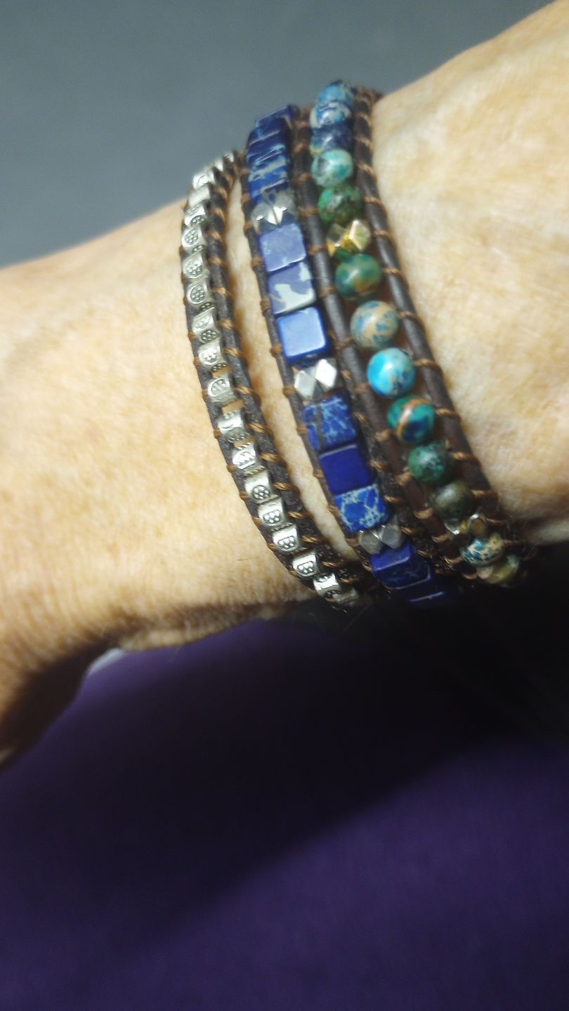 Customer photo review of Namaste Heart Protection Wrap Bracelet