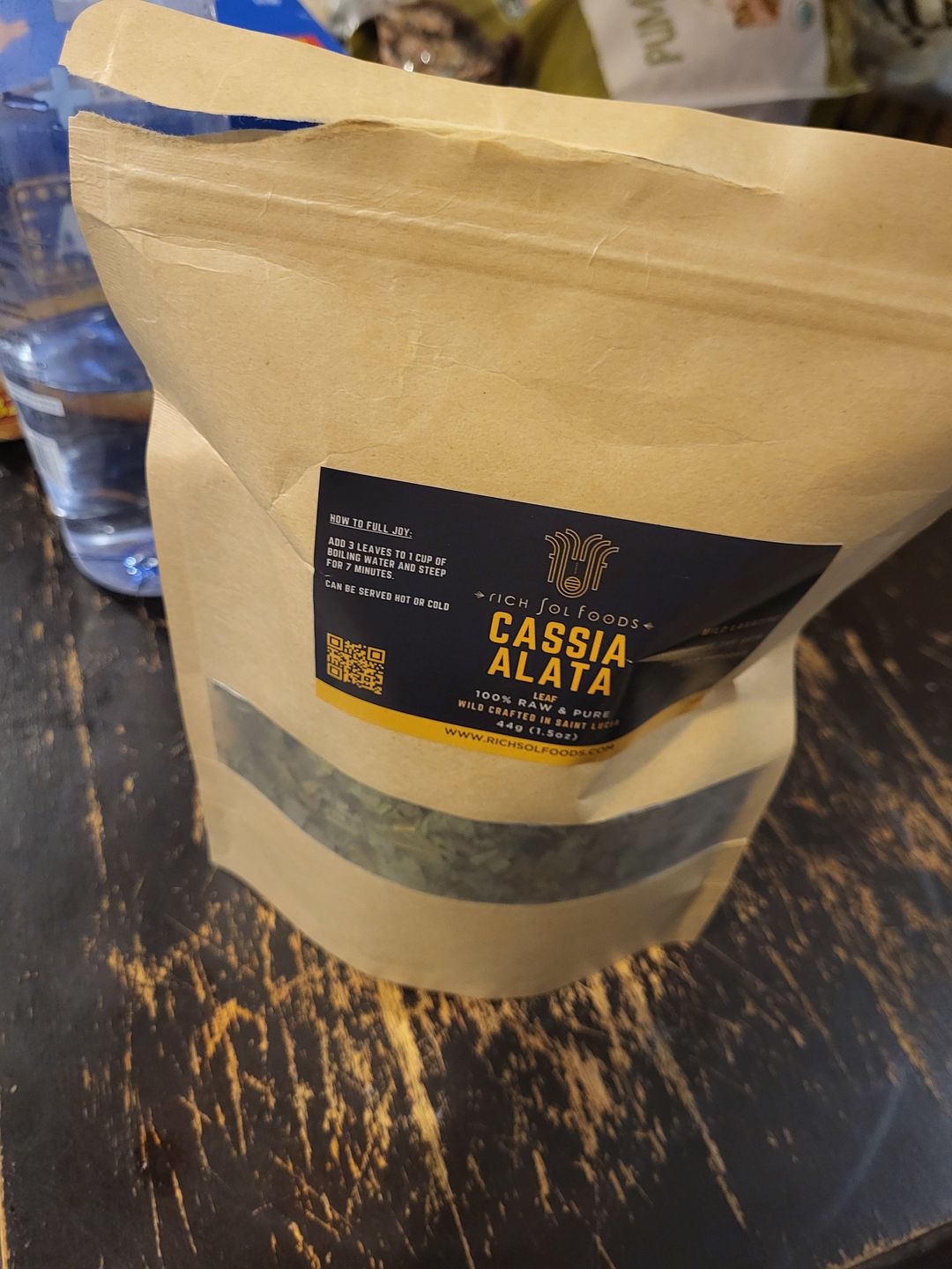 Customer photo review of Cassia Alata Leaf
