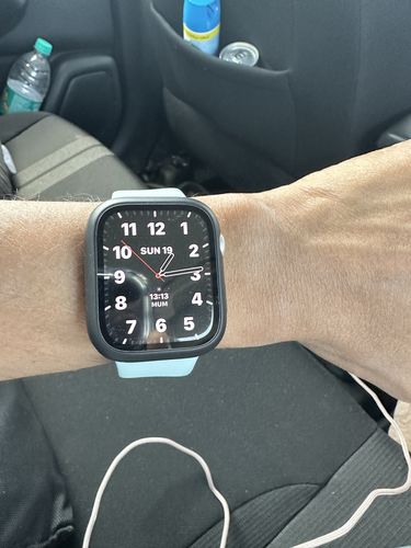 Customer photo review of UltraGlass Screen Protector for Apple Watch