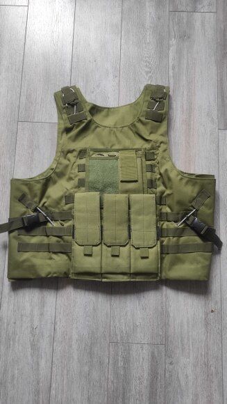 Customer photo review of Gilet tactique militaire
