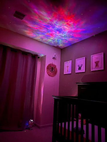 Customer photo review of Astronaut Galaxy Projector