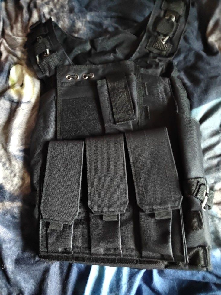 Customer photo review of Gilet tactique militaire