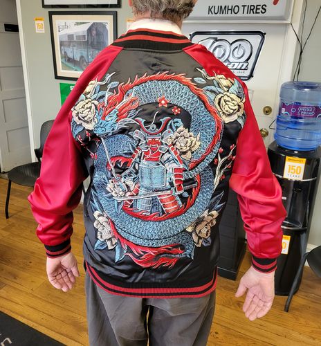 Customer photo review of Samurai Sukajan Souvenir Jacket