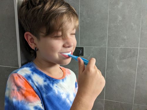 Customer photo review of SALE U-Shaped Sensory Toothbrush