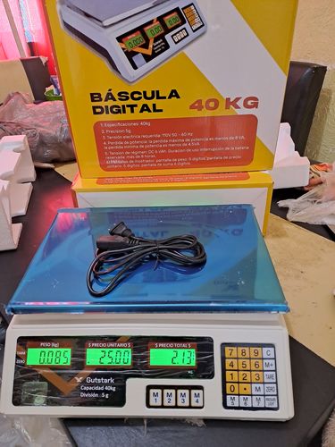 Customer photo review of Báscula Comercial Digital 40kg 110v/220v