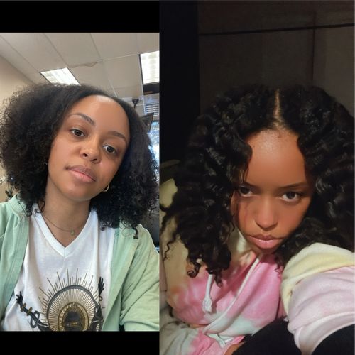 Customer photo review of Wash Day Kit