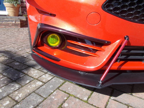 Customer photo review of Fiesta ST180 Fog Light Armour