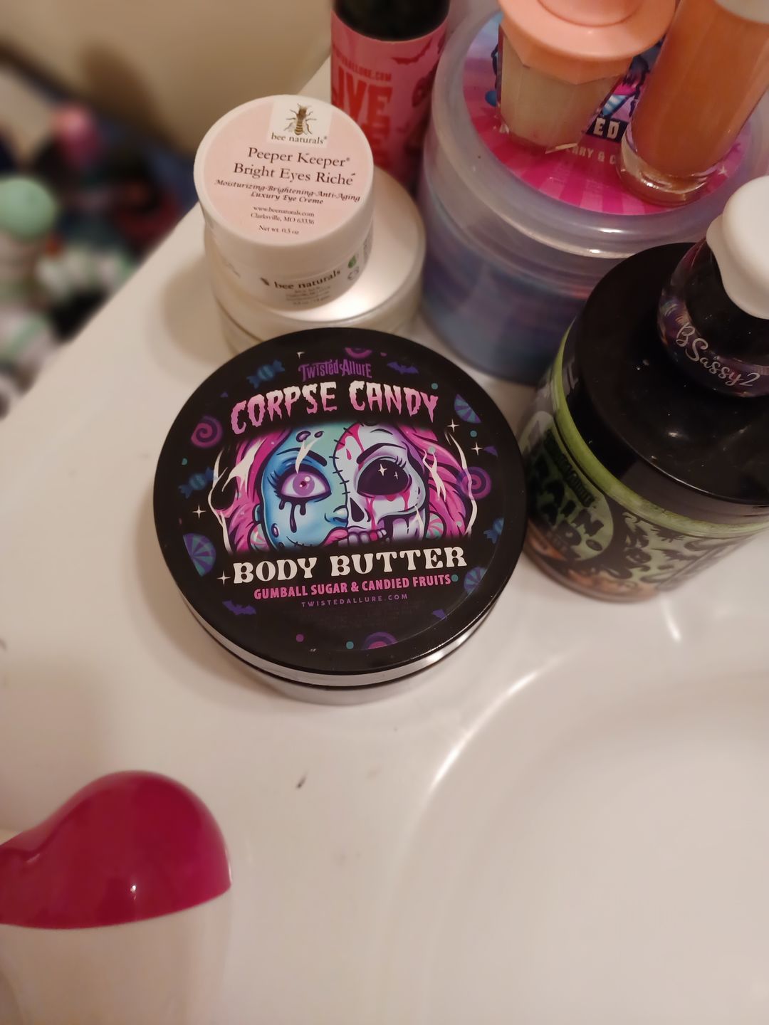Customer photo review of Corpse Candy Body Butter (Gumball sugar & Candy Fruits)