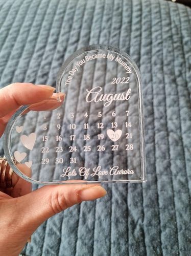 Customer photo review of Mother's Day Heart