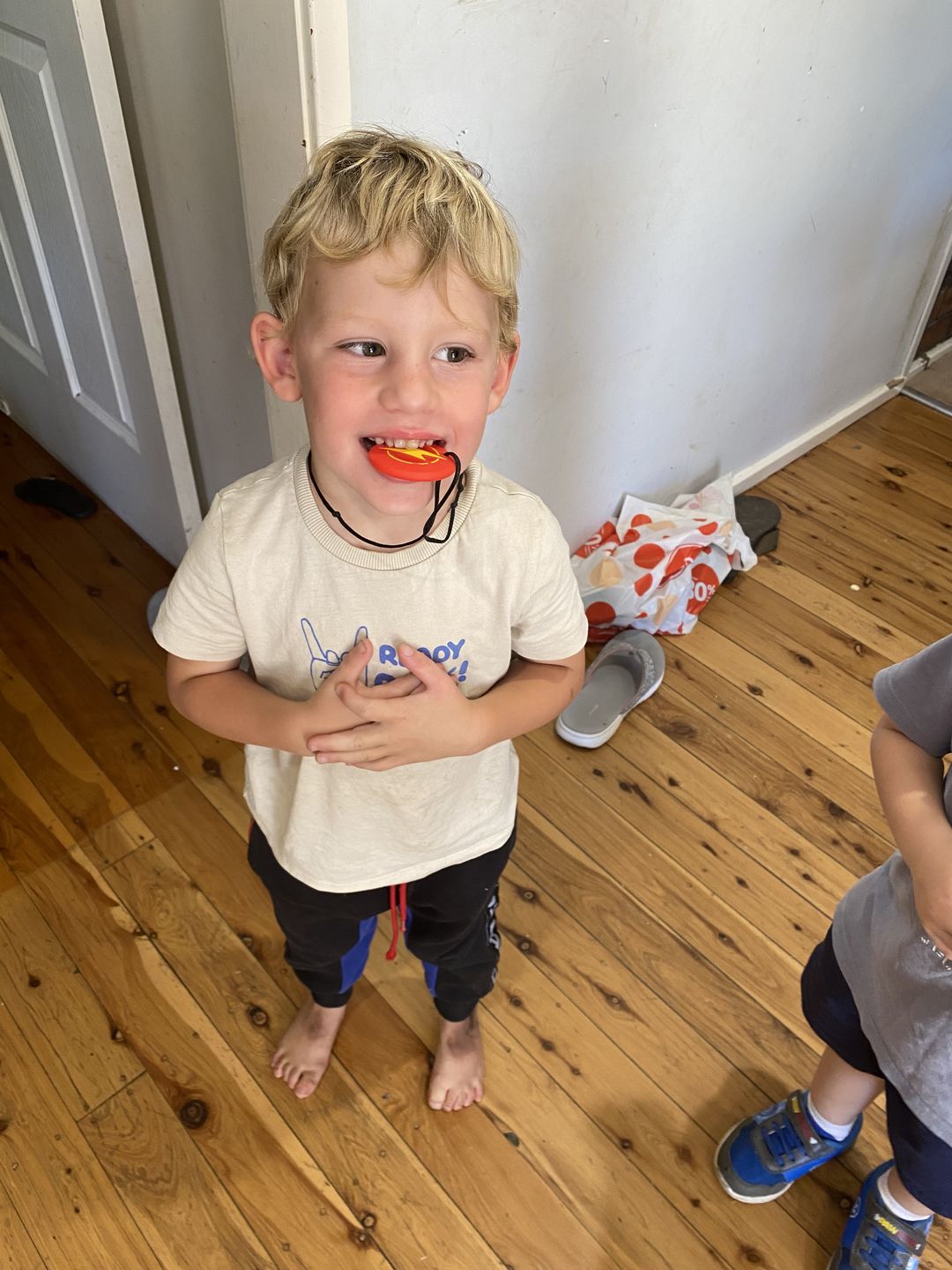Customer photo review of Strike Energy Pendant