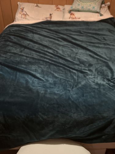 Customer photo review of Waterproof Splash blanket™ - Emerald Green The OG