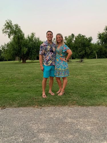 Customer photo review of Anemone Floral Mini Dress