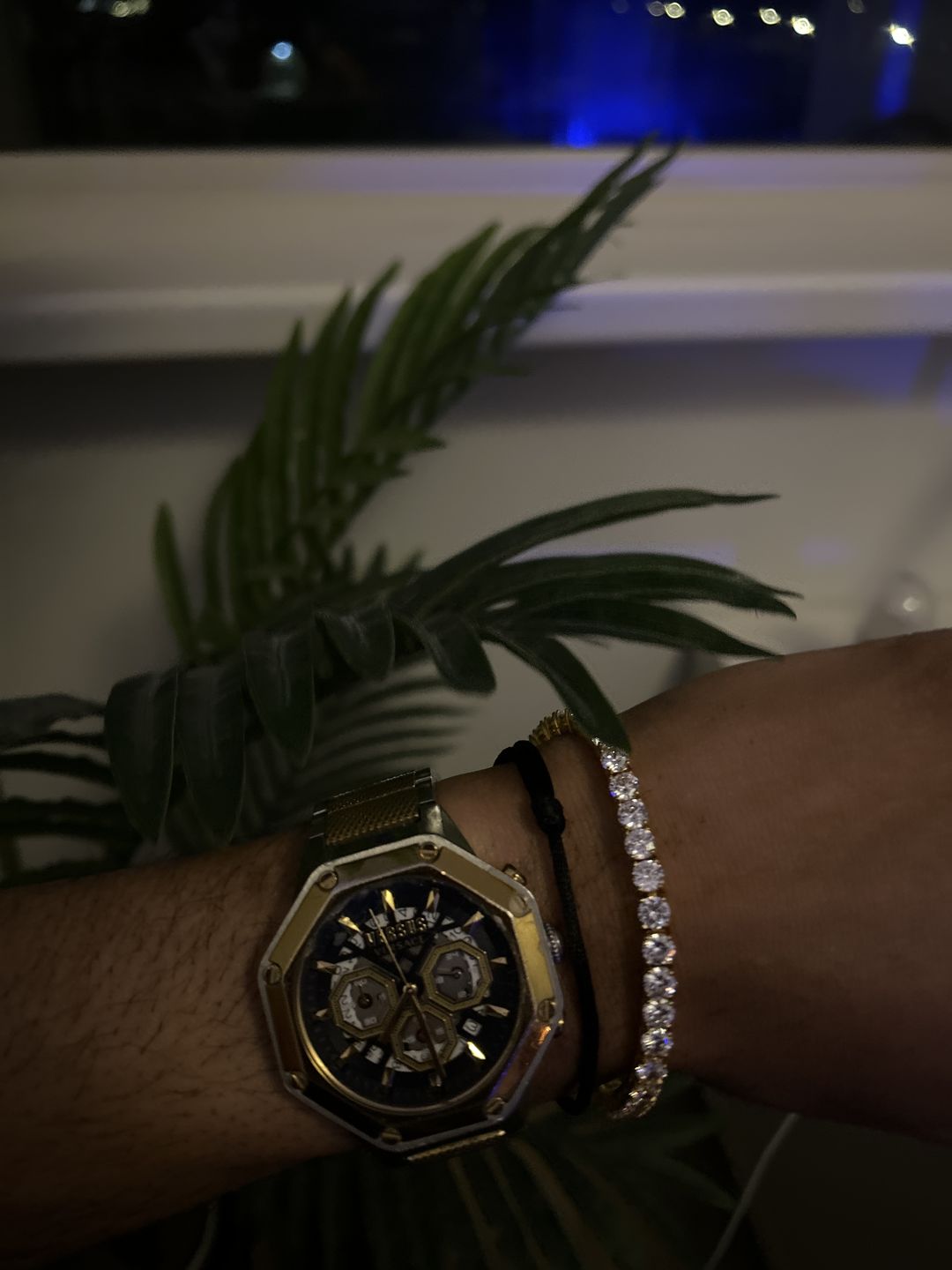 Customer photo review of TENNISBOY BRACELET. - 5MM 18K GOLD