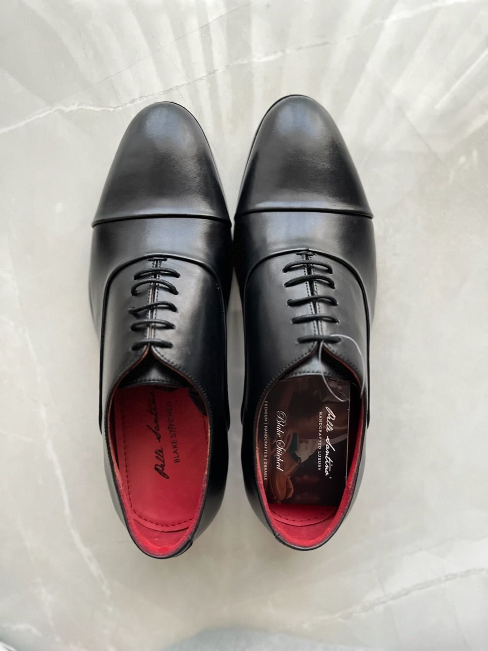 Customer photo review of Classic Cap Toe Oxfords - Black
