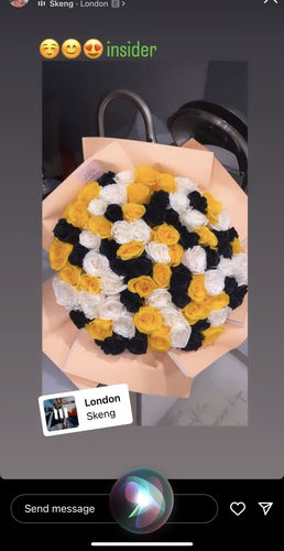 Customer photo review of Bee Rose Bouquet