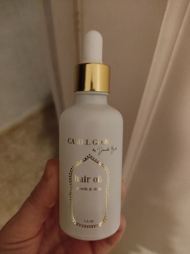 Customer photo review of Growth & Shine Hair Oil