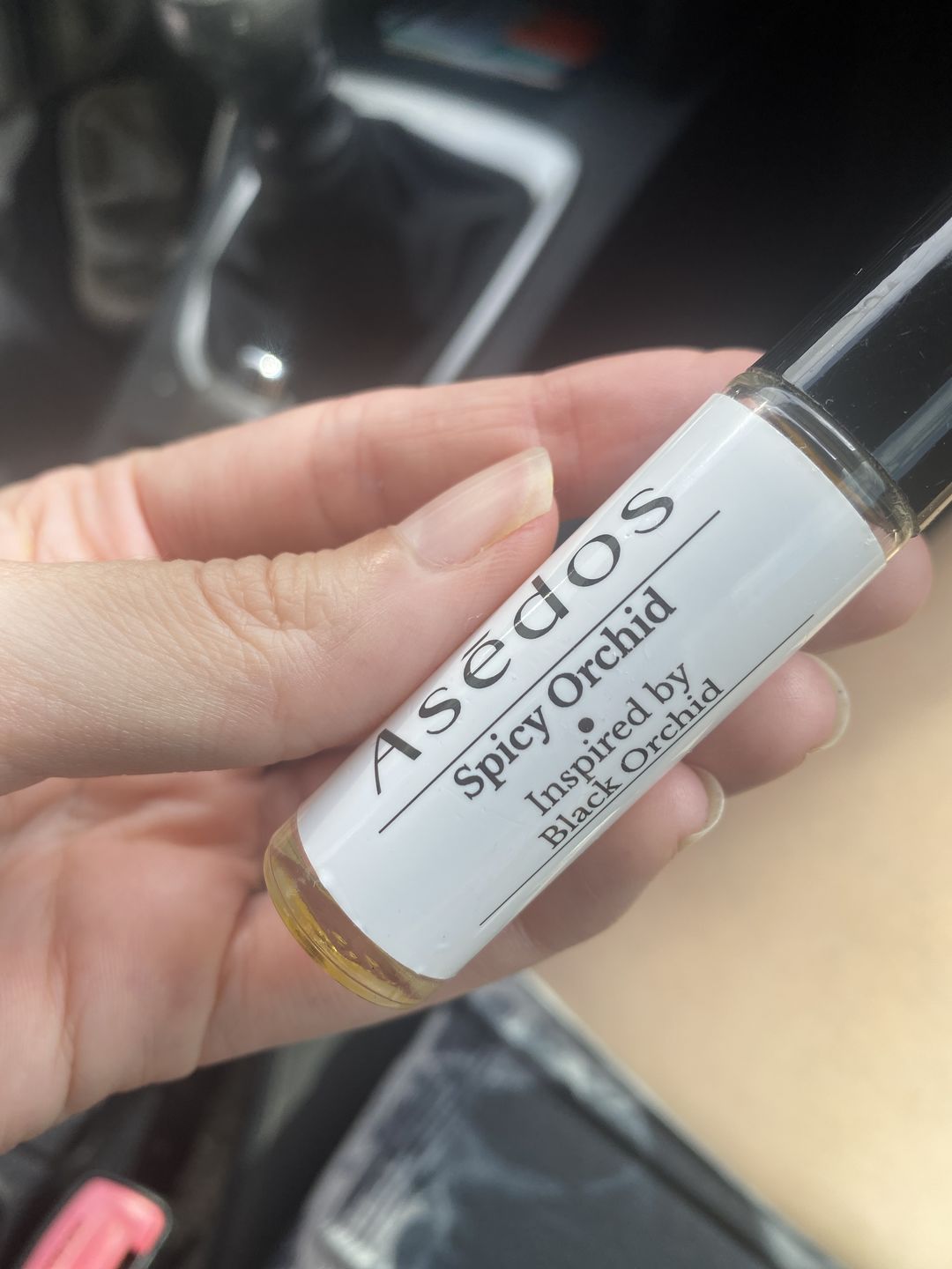 Customer photo review of SPICY ORCHID PERFUME OIL