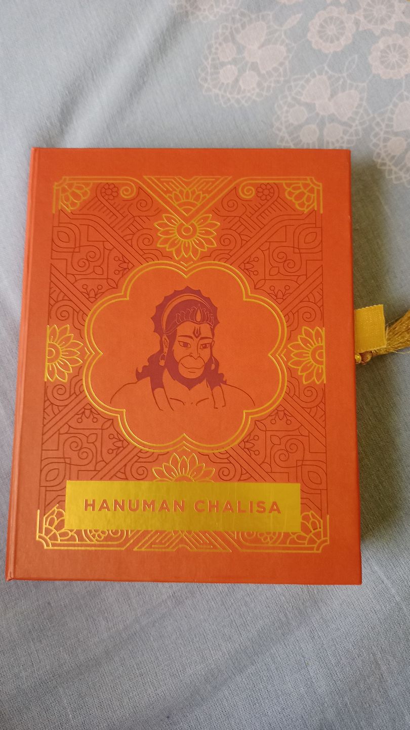 Customer photo review of Hanuman Chalisa Book - Premium Edition in a Gift Case