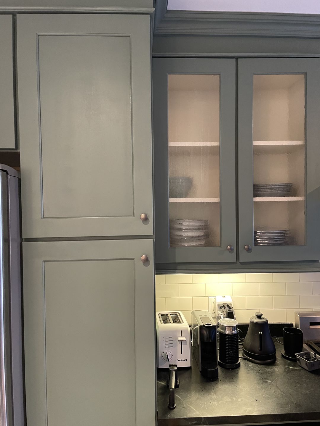 Customer photo review of Classic Cast Iron Cupboard Handles