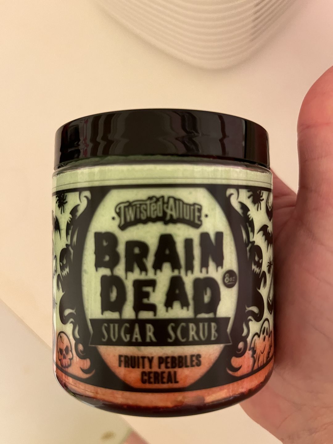 Customer photo review of Brain Dead  Sugar Scrub (Fruity Pebbles Cereal)